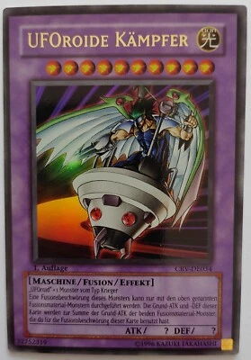 Yugioh - UFOroide Kämpfer - CRV-DE034 - Ultra Rare - 1. Auflage - Bild 1 von 2