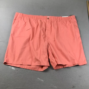 Harbor Bay Shorts Men 56 Peach Cotton Loose Fit Elastic Waist Pull On NWT - Picture 1 of 11