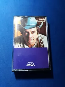 MERLE HAGGARD- Back To The Barrooms-- Cassette Tape - Picture 1 of 4