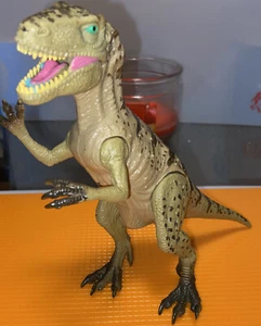 9” Long Rare Tyrannosaurus Rex w/eggs Figure Toy Movable Arms Legs Jaw Dinosaur - Picture 1 of 8