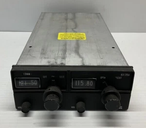 AVIATION AIRCRAFT 14 VOLT KING KX170A NAV COMM RADIO - UNTESTED - Picture 1 of 8