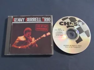 KENNY BURRELL TRIO LIVE AT THE VANGUARD 1987 UK 8 TRK CD JAZZ CHESS 76 VG OOP - Picture 1 of 14