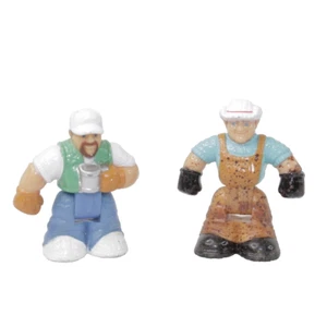 GeoTrax Fisher-Price (2) Piece Lot Replacement People Figures Driver Farmer - Picture 1 of 6