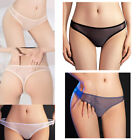 Women Briefs See Through Panties Night Underwear Stretchy Lingerie Transparent