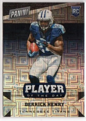 2016 Panini NFL Player of the Day Rookies Escher Squares Derrick Henry #29 RC - Image 1 of 2