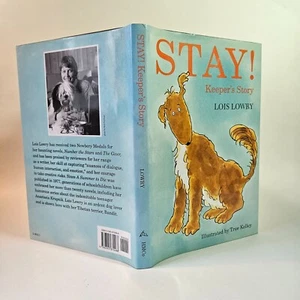 Lois Lowry STAY! KEEPER'S STORY 1st Edition, 1997, stray dog - Imagen 1 de 3