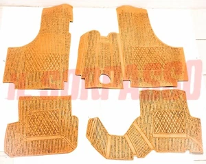 TAPPETI GOMMA INTERNI OCRA FIAT 500 D - F - L - R + 126 - Picture 1 of 2