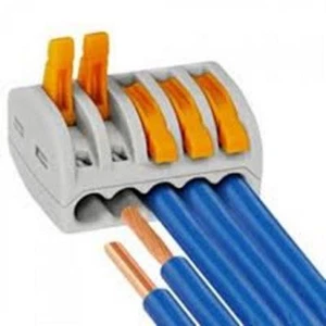 WAGO 222-415 LEVER CONNECTOR - 5 WAY - 40PCS - AUTHORISED SELLER - Picture 1 of 1