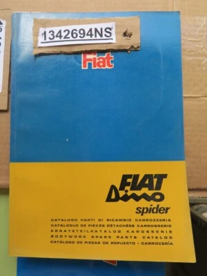 Catalogo parti di ricambio carrozzeria auto d’epoca Fiat Dino Spider del 1967 - Immagine 1 di 2