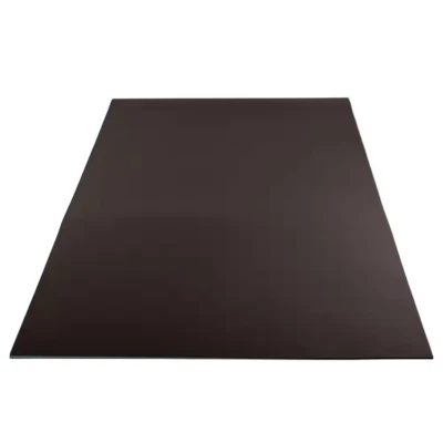 Esterilla de yoga grande de 6' x 4' x 8 mm de grosor para pisos de gimnasio en casa negra Foto 1 de 3