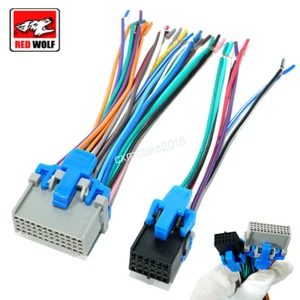 Arnés de cables estéreo para radio de auto Chevrolet Express Tahoe SSR 03-06 enchufe de fábrica - Imagen 1 de 9