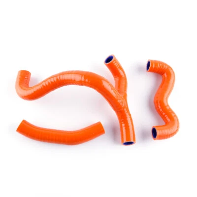 Silicone Radiator Y Hose Kit for 2012-2019 16 15 KTM 50 SX 50SXS 50 SX Mini Pipe - Image 1 of 4