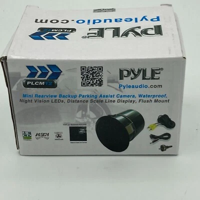 Pyle Universal Mount Front/ Rear View Backup Color CMD Camera PLCM12 - Image 1 of 4