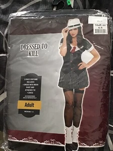 Dressed to Kill Adult Costume Medium 6-8 I Will Included Free Hat Free Shipping - Picture 1 of 1