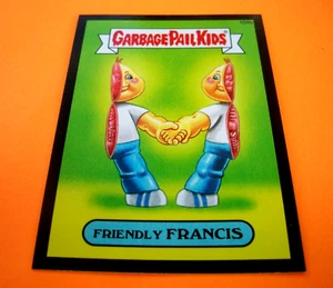 2014 Garbage Pail Kids Series 2 Black Border -FRIENDLY FRANCIS- #104b Sticker - Picture 1 of 1