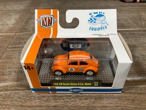 M2 MACHINES 1956 VW BEETLE DELUXE USA MODEL EMPI EQUIPPED R76 - Picture 1 of 1