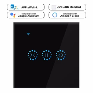 Wifi Curtain Switch Pannello Motorizzato Curtain Switch Work per Alexa Google Home - Foto 1 di 13