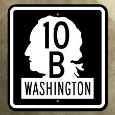 Washington state route 10-B highway marker shield road sign 1954