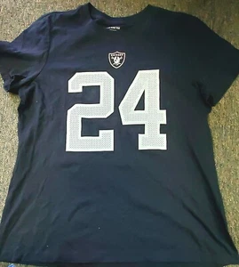 LAS VEGAS RAIDERS JOHNATHAN ABRAM #24 NIKE JERSEY SHIRT WOMENS LARGE NWT - Picture 1 of 8