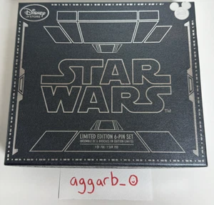 Disney D23 Exclusive STAR WARS 6-Pin Set, Limited Edition of 700 (2015) - Picture 1 of 6