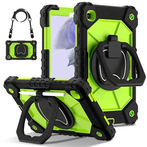 For Samsung Tab A9+/ A9 2023/A8 2022/T220 Heavy Duty Rotating Stand Strap Case - Picture 1 of 117