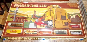 BACHMANN CHOCOLATE TOWN USA HO SCALE HERSHEY PA TRAIN SET - Picture 1 of 7
