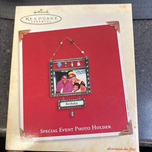 Hallmark Keepsake PORTAFOTOS EVENTO ESPECIAL Ornamento 2003 Nuevo en caja - Imagen 1 de 1