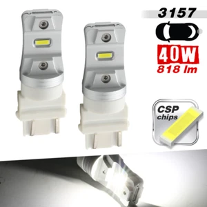 2x 3157 3457 3057 Super Bright White Backup Reverse LED Light Bulbs - Picture 1 of 6