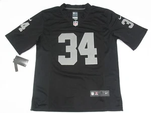 Bo Jackson #34 Las Vegas Oakland Raiders Throwback Player Men's Jersey Black - Picture 1 of 3