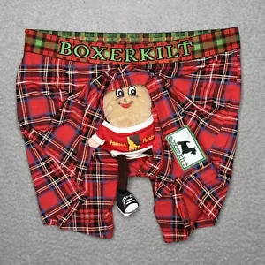Calzoncillos boxer BoxerKilt sin bolsa con flujo de aire 100 % para hombre rojos L nuevos con etiquetas - Imagen 1 de 9