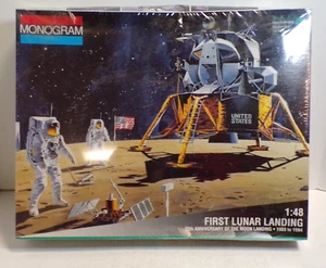 First Lunar Lander 1993 BEST APOLLO 11 Model Kit Monogram 1:48 Sealed 031124JET3 - Picture 1 of 5