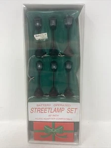 Vintage Department 56 Battery Operated Street Lamp Set - Picture 1 of 2