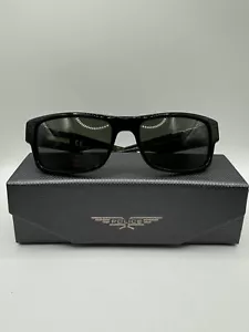 Occhiali da sole Police SPL967 tartaruga rettangolari design NUOVI vendita al dettaglio $300+ - Foto 1 di 5