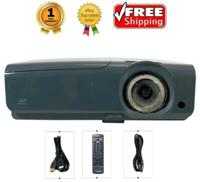 Short-Throw Promethean PRM-25 DLP Projector HD HDMI 1080i w/Remote bundle - Image 1 of 4