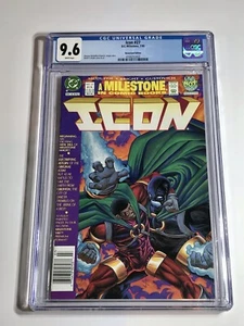 1995 MILESTONE ICON #27 UBER SELTENER ZEITUNGSSTAND VARIANTE BEWERTET CGC 9,6 NIEDRIGE VOLKSZÄHLUNG 1 - Bild 1 von 9