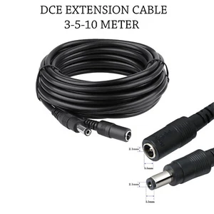 Cable de extensión de fuente de alimentación de CC 5V 9V 12 V para cámara de CCTV/DVR/PSU plomo 3m/5m/10m - Imagen 1 de 12