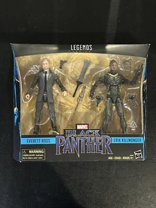 Serie Hasbro Marvel Legends Pantera Negra Everett Ross Erik Killmonger - Imagen 1 de 2