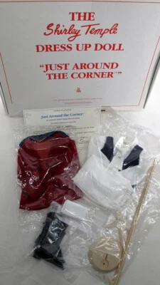 Ropa para muñeca Danbury Mint Shirley Temple Dress Up - SOLO A LA VUELTA DE LA ESQUINA - SIN USAR, EN CAJA Foto 1 de 4