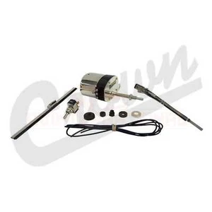 Cr Auto Wiper Motor Kit Front, Left and Right fits Jeep Willys 1945-1958 - Picture 1 of 1