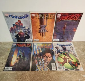 Powerless: 1-6 - Komplettset Marvel Comics Full Run (2005) 1 2 3 4 5 6 - Bild 1 von 12