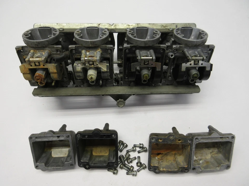 1979 - 81 YAMAHA XS1100 XS 1100 CARB CARBURETORS COMPLETE - Image 1 of 4