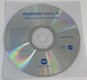 Impresora láser Konica Minolta Magicolor 2530 DL utilidades y disco de documentación - Imagen 1 de 6