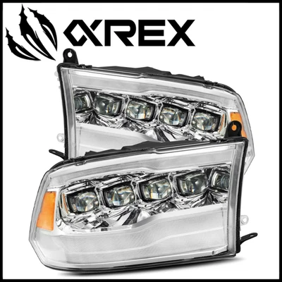 Faros proyectores LED NOVA cromados AlphaRex aptos para 09-18 Ram 1500/2500/3500/4500 Foto 1 de 4
