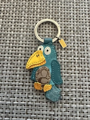 Vintage rare parrot  Coach Purse/ Key Chain Hanging Purse Charm - Image 1 of 4