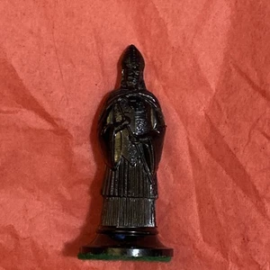 Vintage Schach Ersatzfigur Black Bishop 1,75" Kingsway Florentine - Bild 1 von 3
