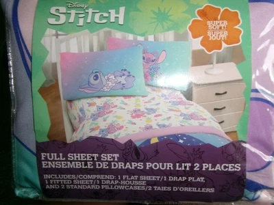 NUEVO Juego de sábanas Disnet tamaño completo ** Puntada ** #1107 Foto 1 de 3