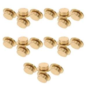  20 Pcs Miniature Rotating Bearings High-speed Nail Spinner Metal Art - Picture 1 of 9