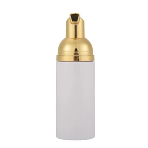 50 ml/1,7 Unzen Schaumflasche mit Goldpumpe, 6 Stück, leer Reiseschaum 2924 - Bild 1 von 8