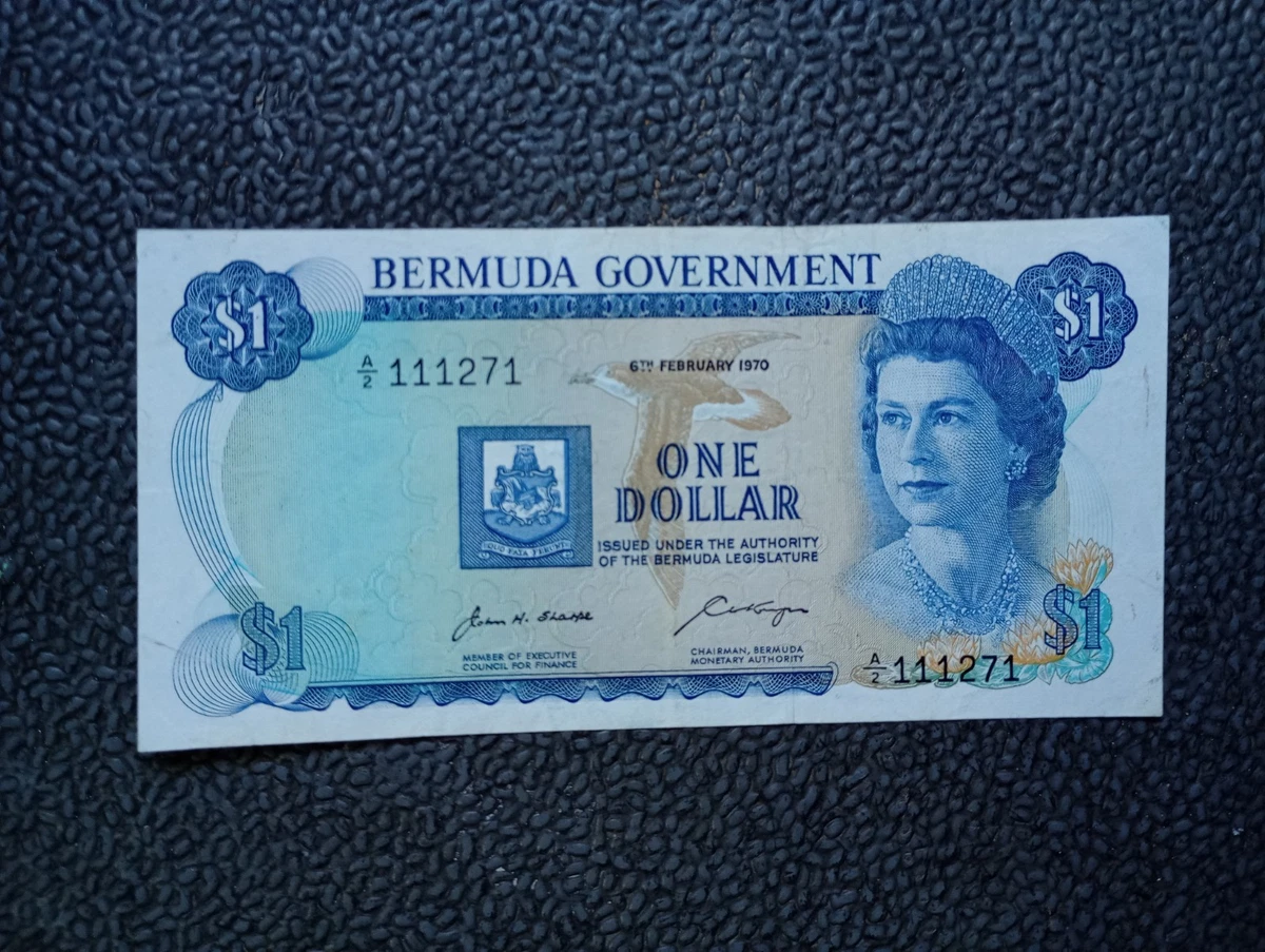 バーミューダドル　1970 1970 Bermudian Paper Money for sale | eBay