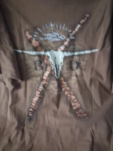 Etiqueta de yunque vintage años 90 Brooks & Dunn XL Singke Stitch - Imagen 1 de 3